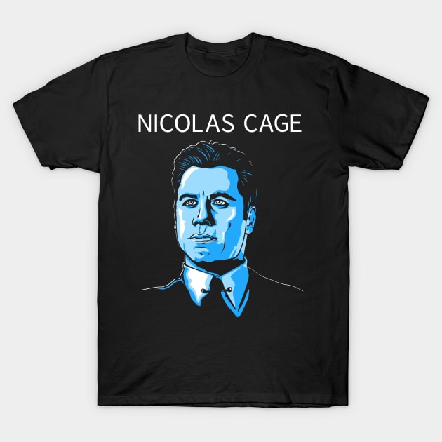 Nic Cage T-Shirt by CoDDesigns